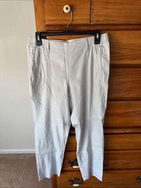 J. Jill Light Gray Chinos